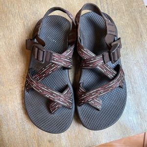 chaco cloud single strap toe loop sandal W7 wide size 7